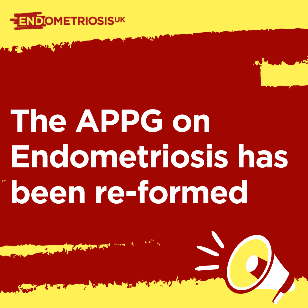 APPG on endometriosis re-formed